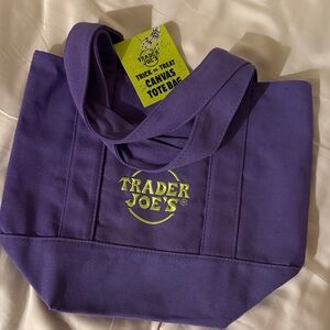 Trader Joe’s mini canvas bag